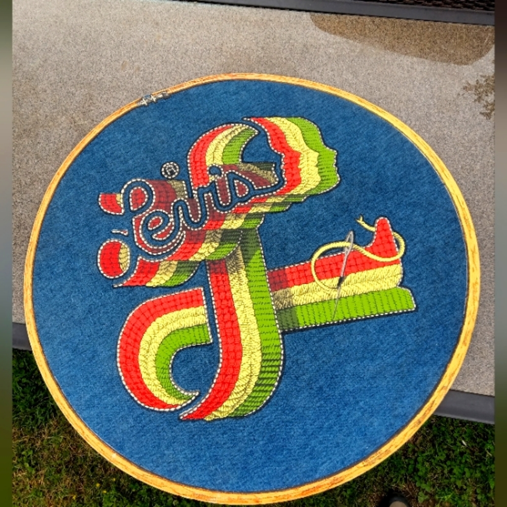 1976 LEVI'S REAL DENIM STORE SIGN